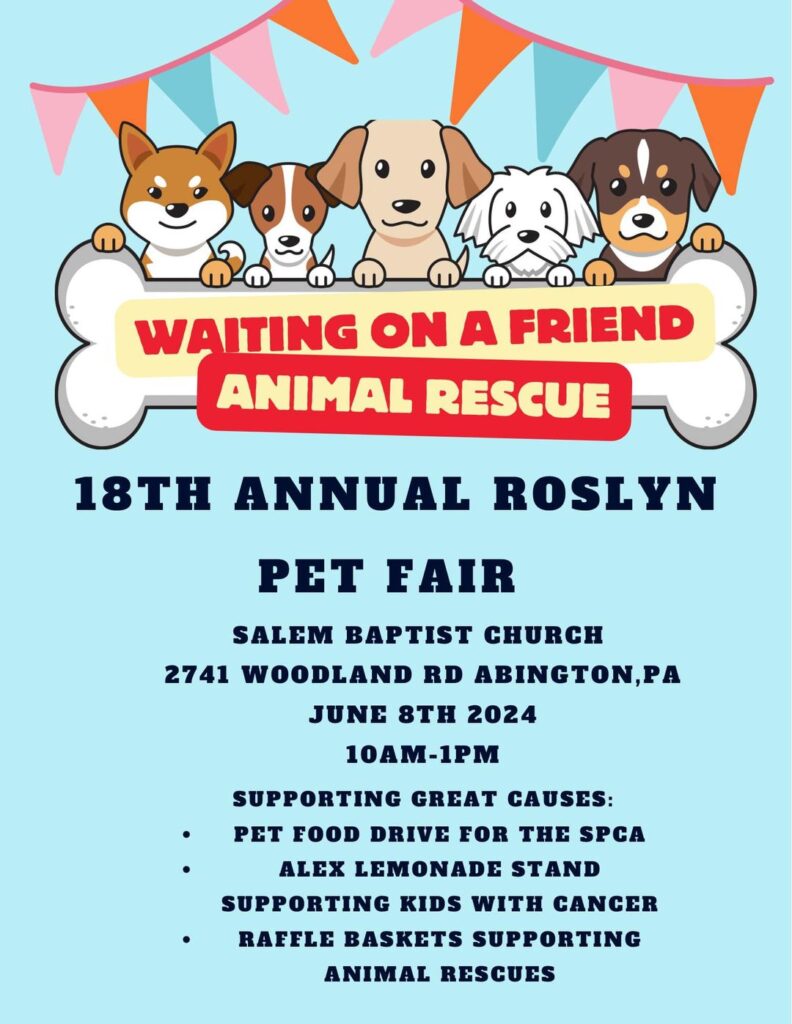 Rosyln Pet Fair Adoption Event